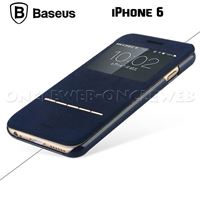 etui iphone 6 cuir et tactile beige