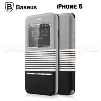 Étui iPhone 6 luxe tactile jaune et bleu