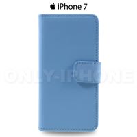 Pochette iPhone 7 portefeuille rose foncé